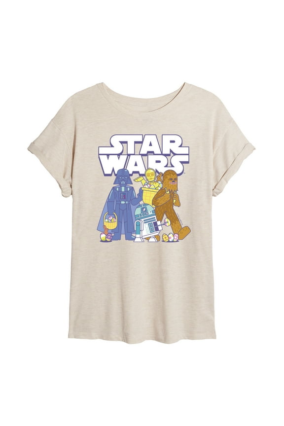 - Easter Logo - Women's Oversized Graphic T-Shirt