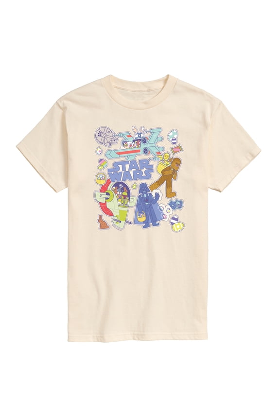 - Easter Sticker - Men's Short Sleeve Graphic T-Shirt