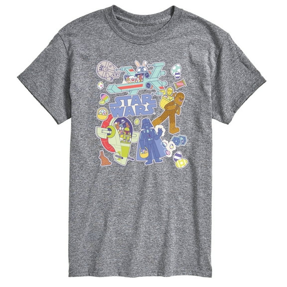 Star Wars - Easter Sticker - Men's Short Sleeve Graphic T-Shirt