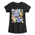 thumbnail image 1 of Star Wars - Easter Sticker - Toddler And Youth Girls Fitted Short Sleeve Graphic T-Shirt, 1 of 5