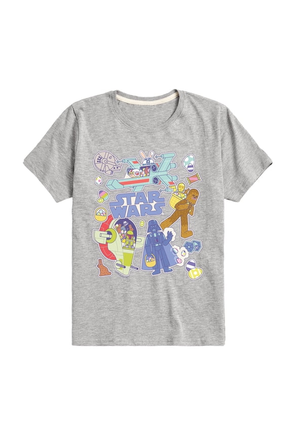 - Easter Sticker - Toddler And Youth Short Sleeve Graphic T-Shirt