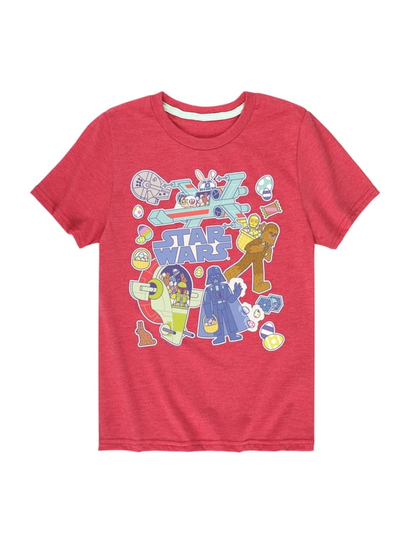 - Easter Sticker Boys' Short Sleeve Graphic T-Shirt