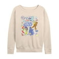 thumbnail image 1 of Star Wars - Easter Sticker - Women's French Terry Pullover Long Sleeve Shirt, 1 of 5