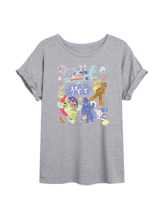- Easter Sticker Women's Relaxed Fit T-Shirt