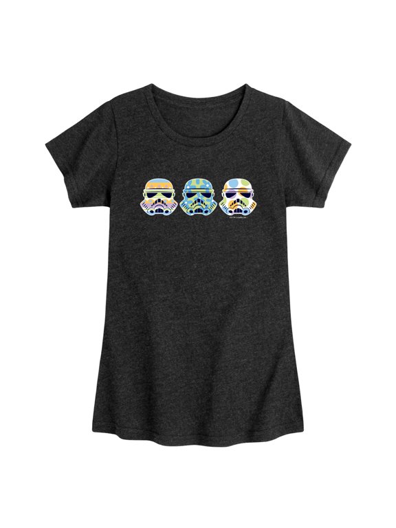 - Easter Stormtrooper Heads Toddler Girls' Toddler Short Sleeve Graphic T-Shirt