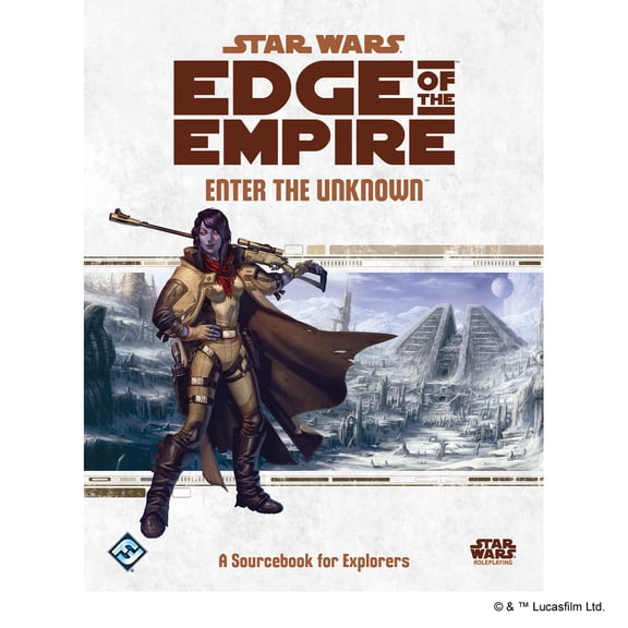 Star Wars: Edge of Empire - Enter the Unknown Roleplaying Game for Ages 10 and up, from Asmodee
