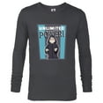 thumbnail image 1 of Star Wars Emperor Palpatine Darth Sidious Unlimited Power - Long Sleeve T-Shirt for Men - Customized-Charcoal Heather, 1 of 5