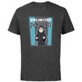 thumbnail image 1 of Star Wars Emperor Palpatine Darth Sidious Unlimited Power - Short Sleeve Cotton T-Shirt for Adults - Customized-Charcoal, 1 of 5