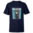 thumbnail image 1 of Star Wars Emperor Palpatine Darth Sidious Unlimited Power - Short Sleeve T-Shirt for Kids - Customized-Navy, 1 of 5