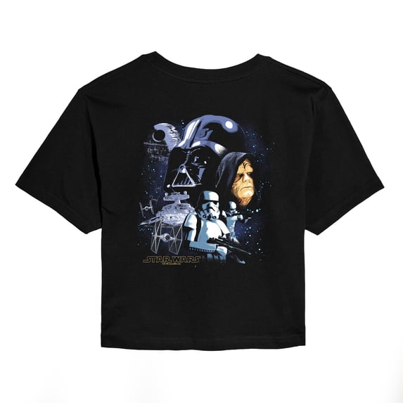 Star Wars - Empire Collage Women's Cropped Graphic T-Shirt