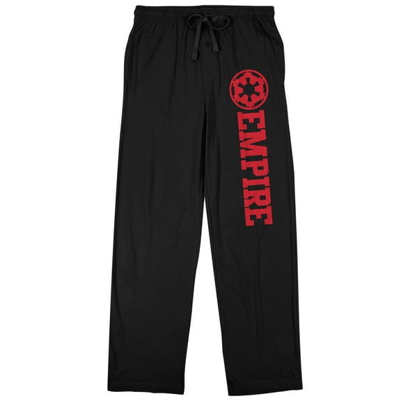 Star Wars Empire Logo Men's Black Sleep Pajama Pants-X-Large