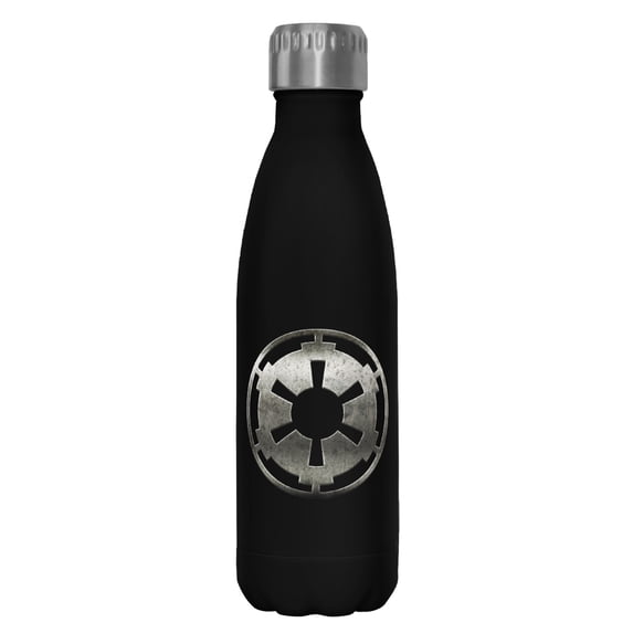 Star Wars Empire Logo Stainless Steel Water Bottle Black 17 oz.