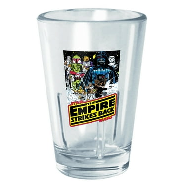 Star Wars Empire Poster  Tritan Shot Glass Clear 2 oz.