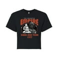 thumbnail image 1 of Star Wars - Empire Rock Tee - Juniors Cropped Tee, 1 of 5
