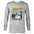 thumbnail image 1 of Star Wars Empire Stormtrooper Freeze You Rebel Scum! - Long Sleeve T-Shirt for Men - Customized-Athletic Heather, 1 of 5