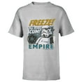 thumbnail image 1 of Star Wars Empire Stormtrooper Freeze You Rebel Scum! - Short Sleeve T-Shirt for Kids - Customized-Athletic Heather, 1 of 5