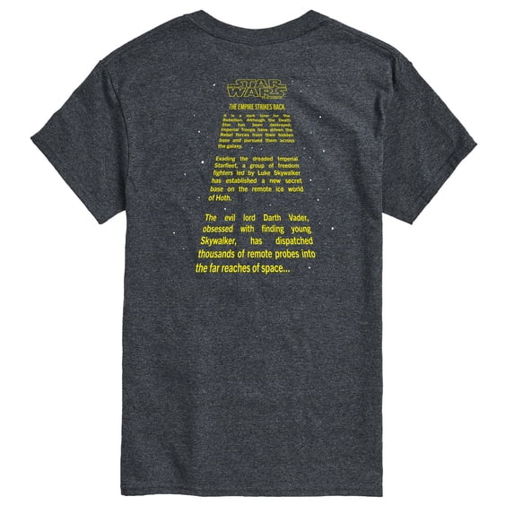 Star Wars - Empire Strikes Back Crawl - Men's Short Sleeve Tee