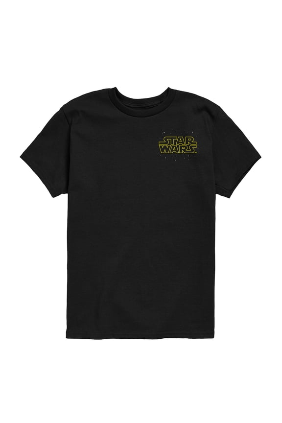 - Empire Strikes Back Crawl - Youth Boys Short Sleeve Graphic T-Shirt