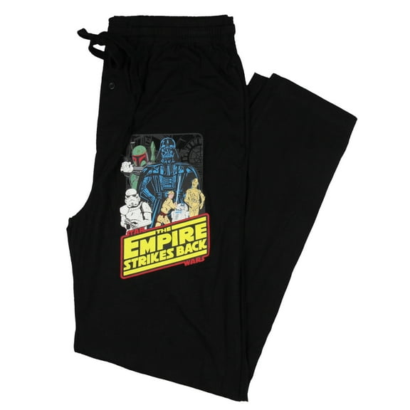 Star Wars Empire Strikes Back Men's Sleep Poster Costume Lounge Pants Small