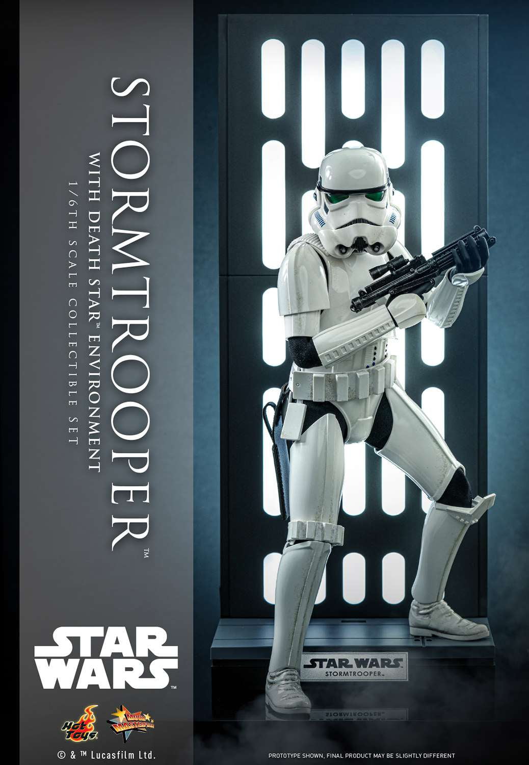 Star Wars Empire Strikes Back Stormtrooper Collectible 1/6 Scale Figure (Death Star Environment)