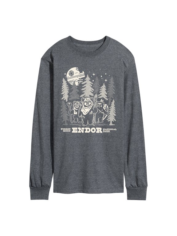 - Endor Wildlife Men's Long Sleeve Graphic T-Shirt