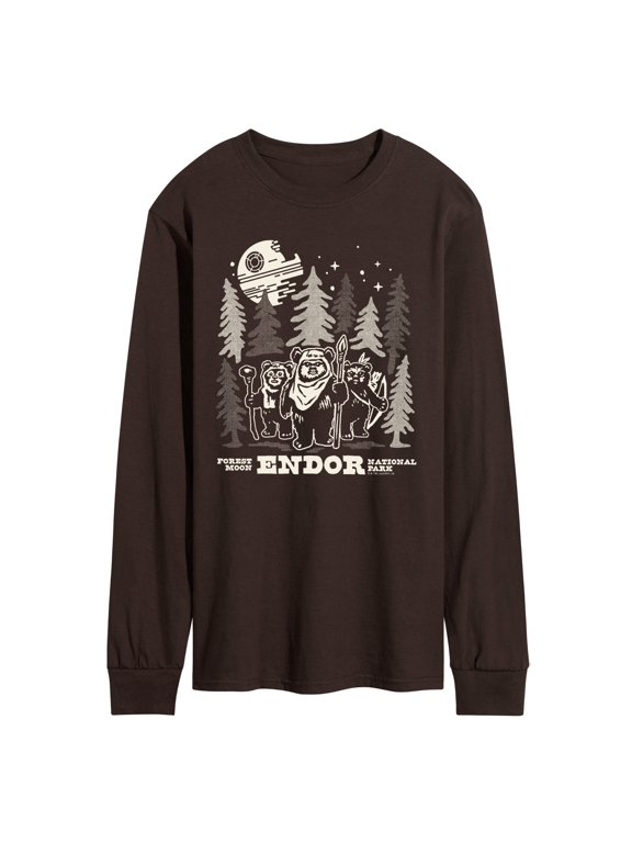 - Endor Wildlife Men's Long Sleeve Graphic T-Shirt