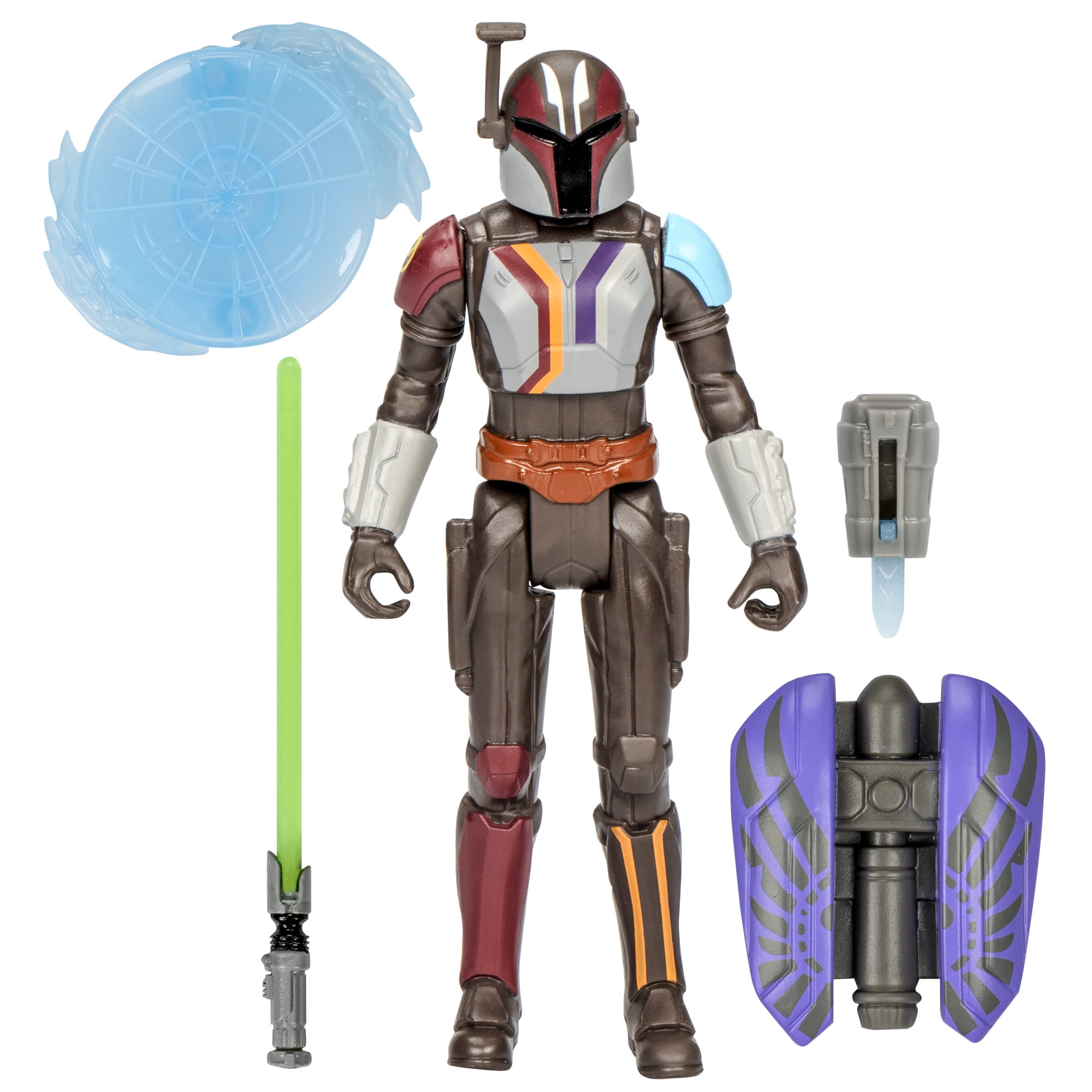 Star Wars Epic Hero Series Sabine Wren Action Figure & 4 Accessories (4")