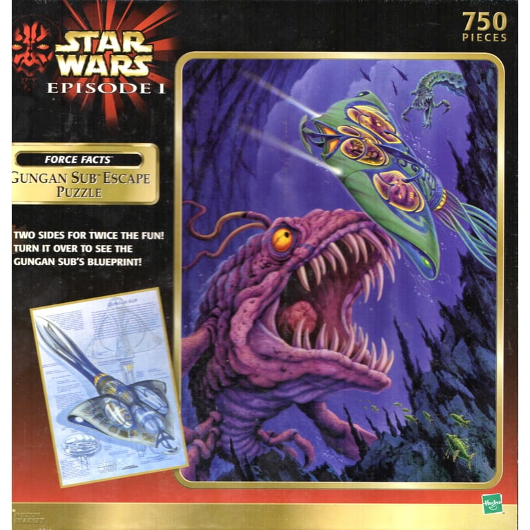 Star Wars Episode 1 - 750 Double Sided Piece Puzzle (Ramdonly