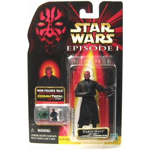Star Wars Darth Maul Sith Lord w/Lighsaber w/Removable Blade