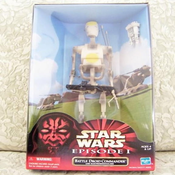 Star Wars Episode I Battle Droid Commander Action Figure 1999 Hasbro 26284