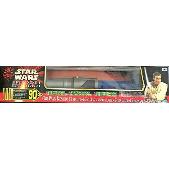 Star Wars Episode 1 Obi Wan Kenobi Electronic Lightsaber