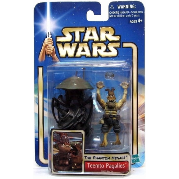 Star Wars 84813 Teemto Pagalies Pod Racer Action Figure - The Phantom Menace