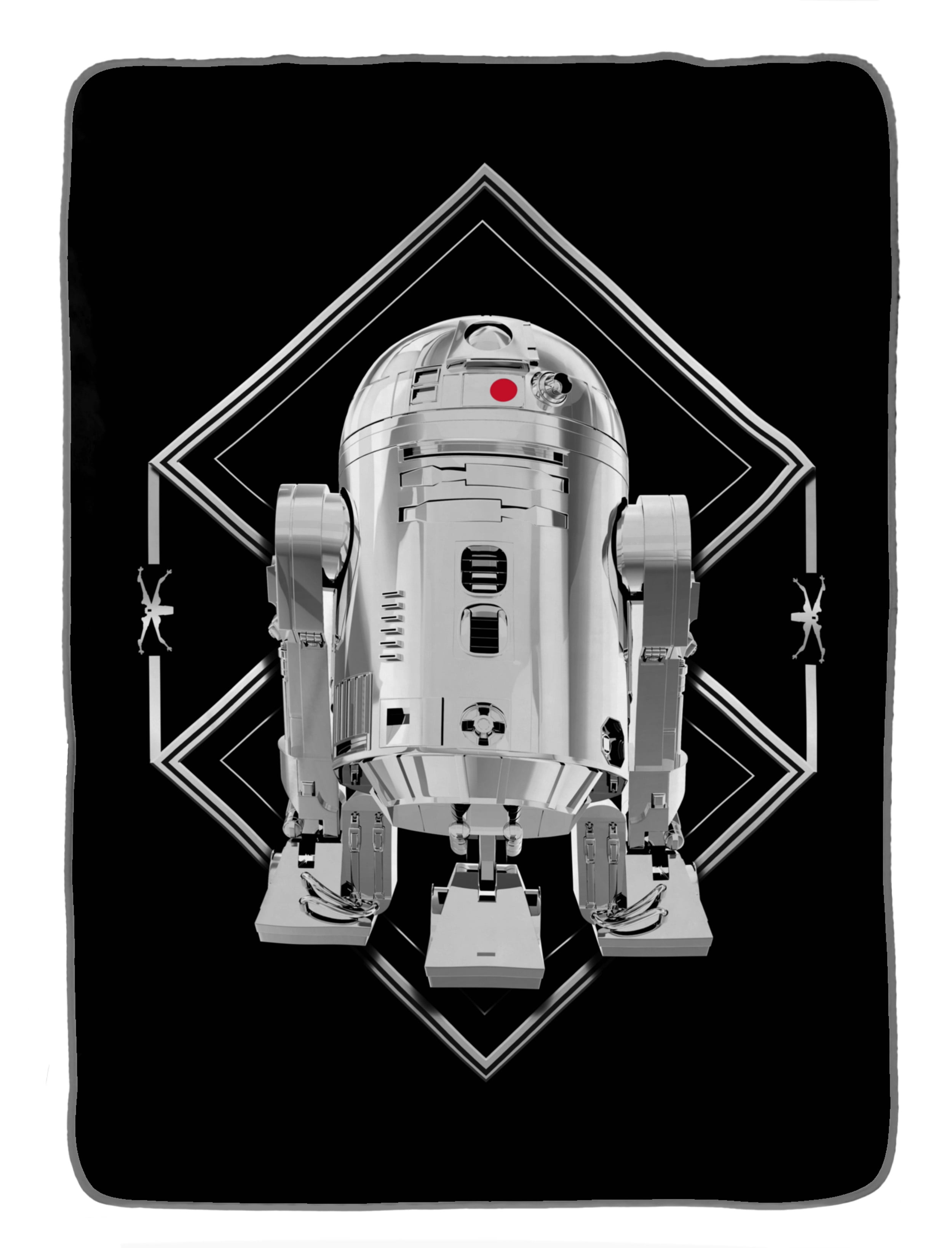 Star Wars Episode 8 'the Last Jedi' 62x90 Kids Multicolor Microfiber Blanket