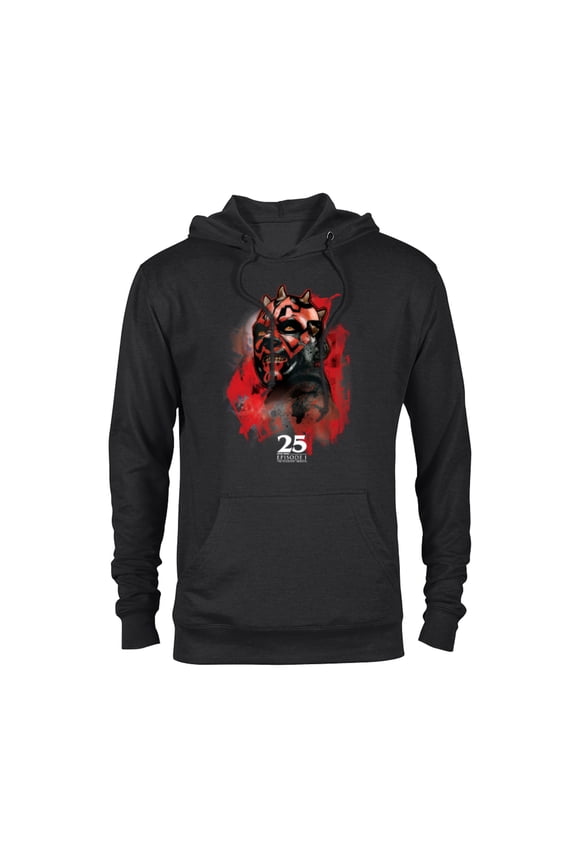 Episode I 25th Anniversary Darth Maul Sith Rage- Pullover Hoodie for Adults - Customized-Black