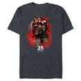 thumbnail image 1 of Star Wars Episode I 25th Anniversary Darth Maul Sith Rage- Short Sleeve Blended T-Shirt for Adults - Customized-Navy Heather, 1 of 5
