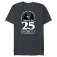 thumbnail image 1 of Star Wars Episode I 25th Anniversary Darth Maul vs. Obi-Wan- Short Sleeve Blended T-Shirt for Adults - Customized-Navy Heather, 1 of 5
