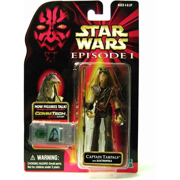 Star Wars Episode I: The Phantom Menace, Captain Tarpals with Electropole Action Figure