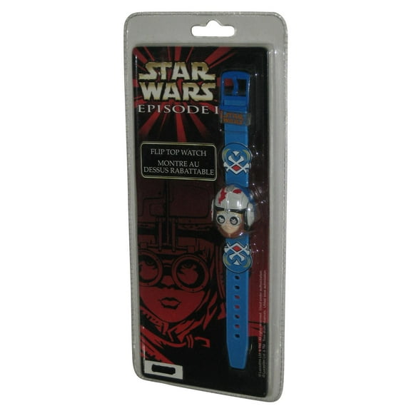 Star Wars Episode I Its About Time Anakin Pod Race Flip Top Watch