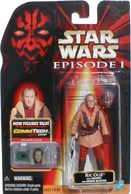 Star Wars episode 1 Ric Olie Figure in Package