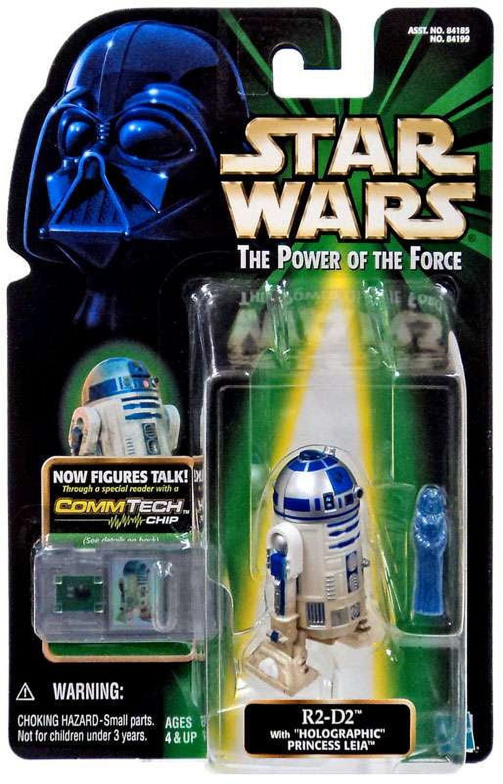 Star Wars Power of The Force (1999) R2-D2 Figure w/ Holographic ...