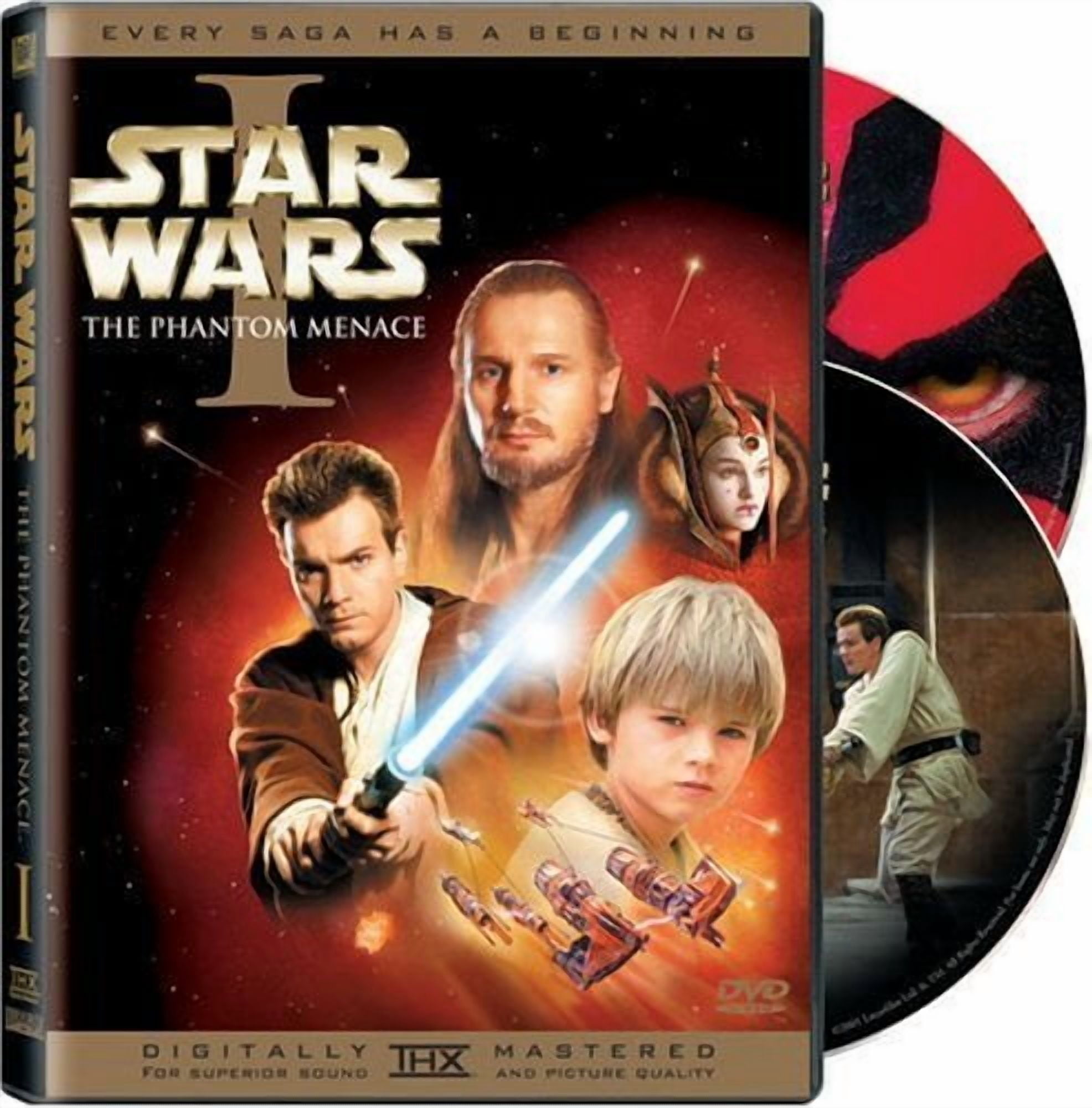 Star Wars: Episode I - The Phantom Menace DVD Movie (Widescreen