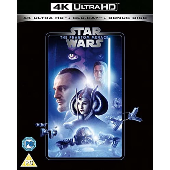 Star Wars: Episode I - The Phantom Menace (4K Ultra HD) Steve Speirs Warwick Davis Ralph Brown