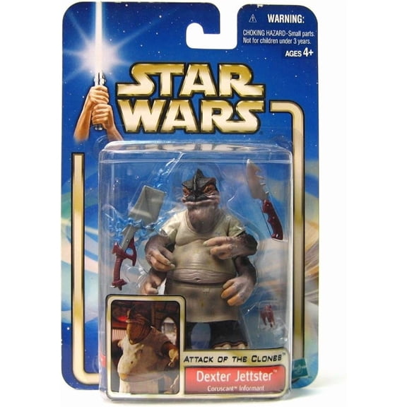 Star Wars 84866 Dexter Jettster Coruscant Informant Action Figure - Attack of the Clones