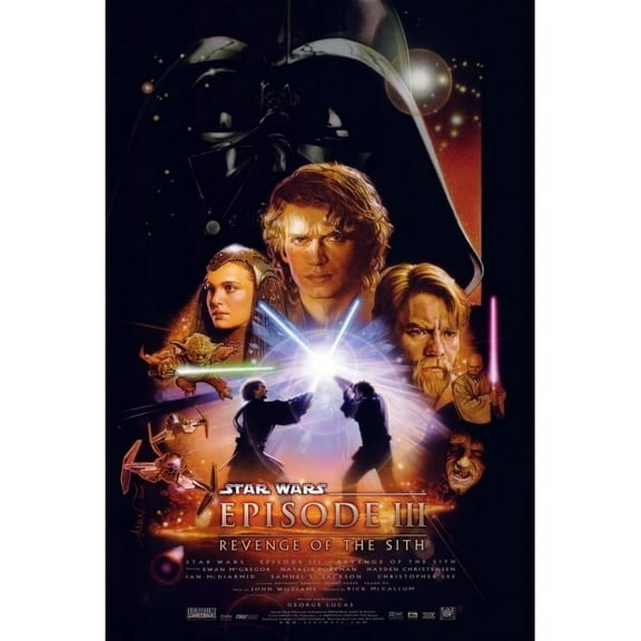 Star Wars: Episode III - Revenge of the Sith Movie Poster Print (27 x 40) - Item # MOVIF3468