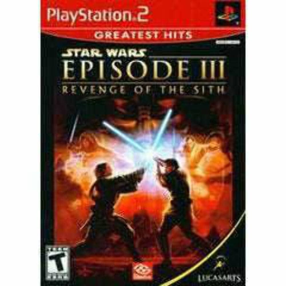 Star Wars Episode 3 – La Revanche Des Sith – PS2 – PAL – FR – Bon état