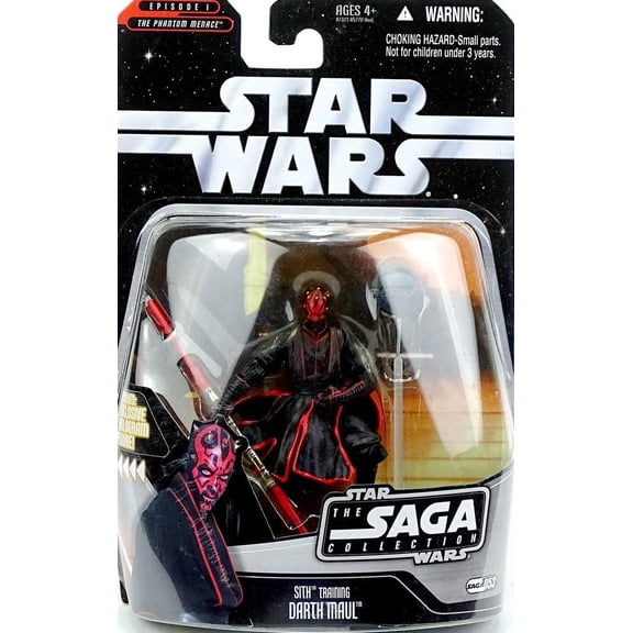Star Wars Episode III Saga Collection Darth Maul Sith Training Figure #053