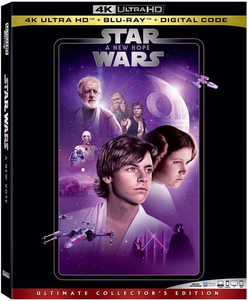 Star Wars: Episode IV: A New Hope (4K Ultra HD + Blu-ray + Digital Code) 