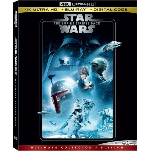 Star Wars: Episode V: The Empire Strikes Back (4K Ultra HD + Blu-ray + Digital Code)