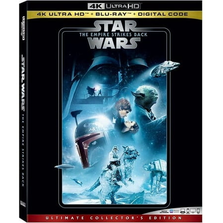 Star Wars: Empire Strikes Back [Includes Digital Copy] [4K Ultra HD Blu-ray/Blu-ray] [1980]