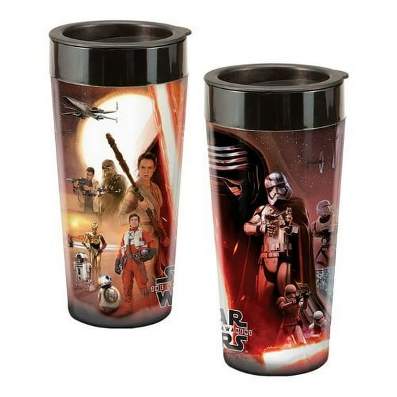 Star Wars: The Force Awakens 16 oz. Plastic Travel Mug